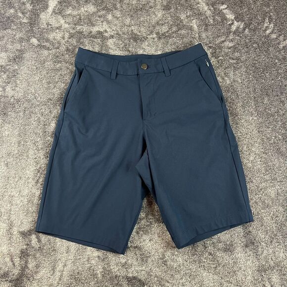 Lululemon Commission Shorts True Navy Men's 28 Warpstreme 11" Inseam Golf M7A83S - Picture 1 of 10